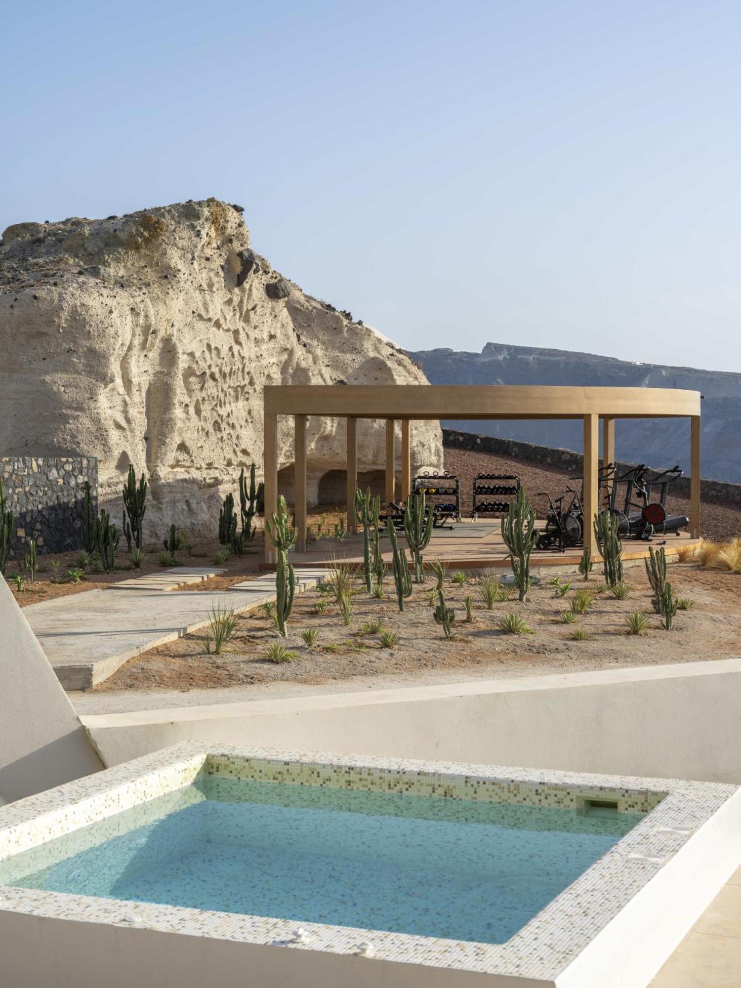 Santo Mine Oia Suites Екстериор снимка