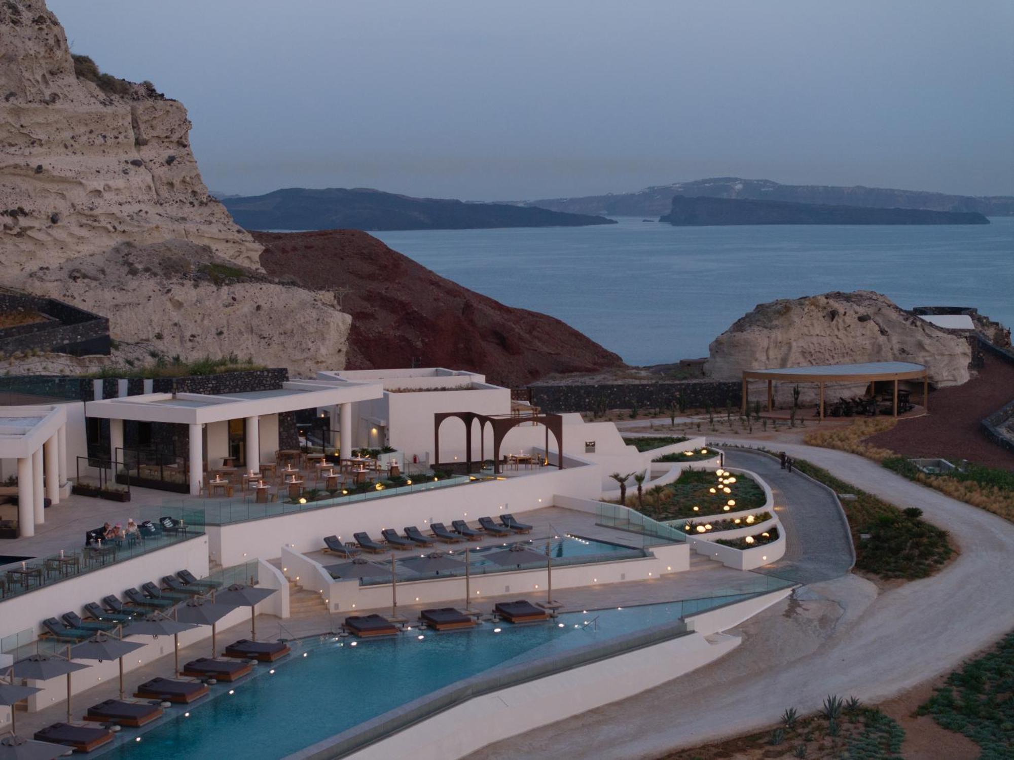 Santo Mine Oia Suites Екстериор снимка